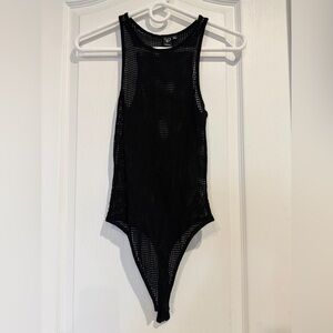 Windsor Black Mesh woman Bodysuit